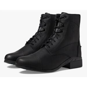 Ariat Black Lace-Up Paddock Boots